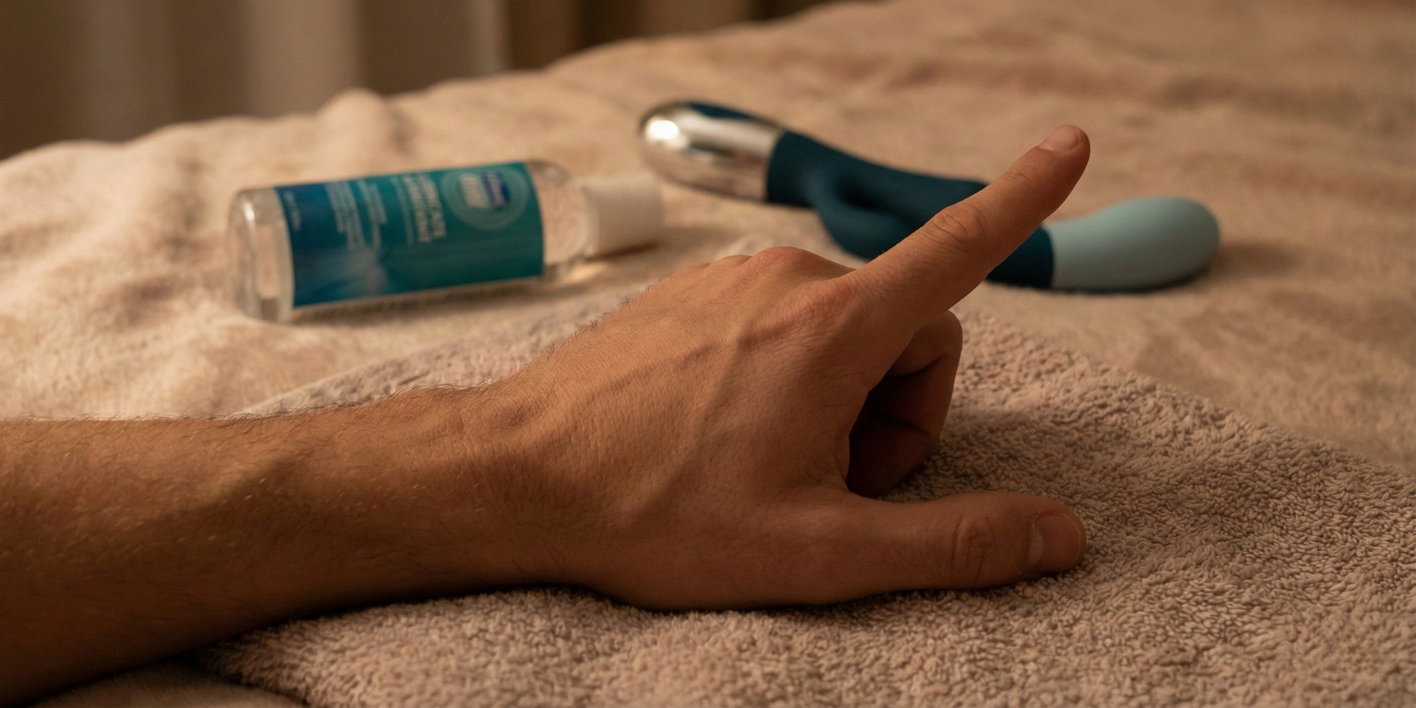 Doigt et accessoires de préparation anale pour le guide du pegging débutant