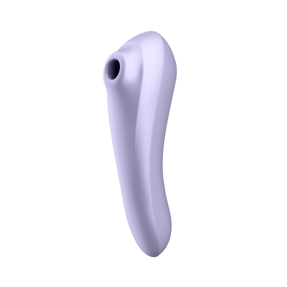Satisfyer Dual Pleasure lilas : stimulateur clitoridien et vibrateur G-spot.