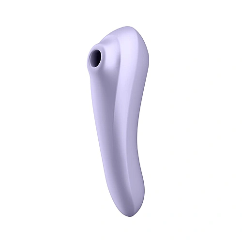 Satisfyer Dual Pleasure lilas : stimulateur clitoridien et vibrateur G-spot.