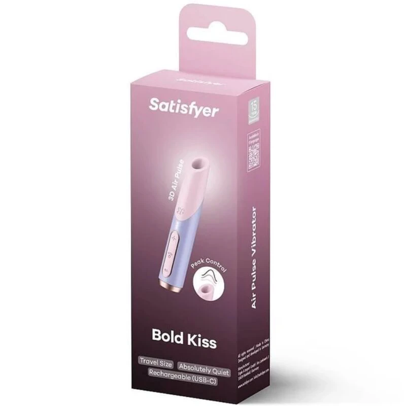 Satisfyer Bold Kiss - Rose U