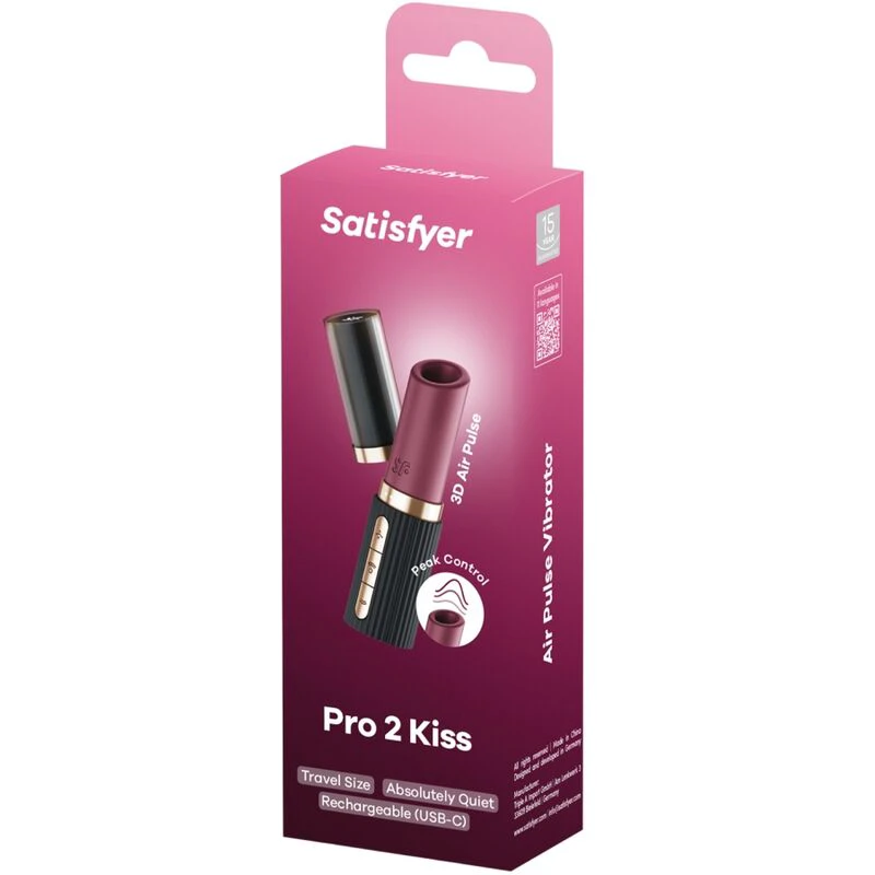Satisfyer Pro 2 Kiss - Bordeaux U
