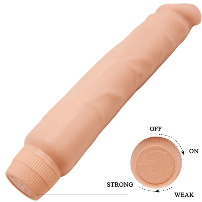 Vibrateur Realiste - Beige 26 cm
