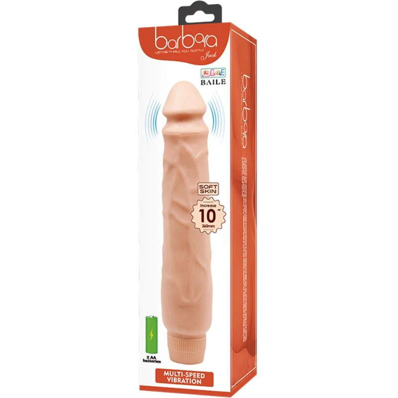 Vibrateur Realiste - Beige 26 cm