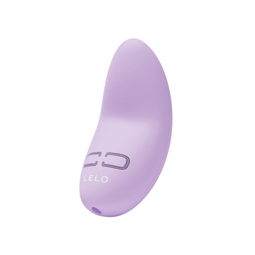 Masseur clitoridien Lelo Lily 3 lilas au design ergonomique et élégant.