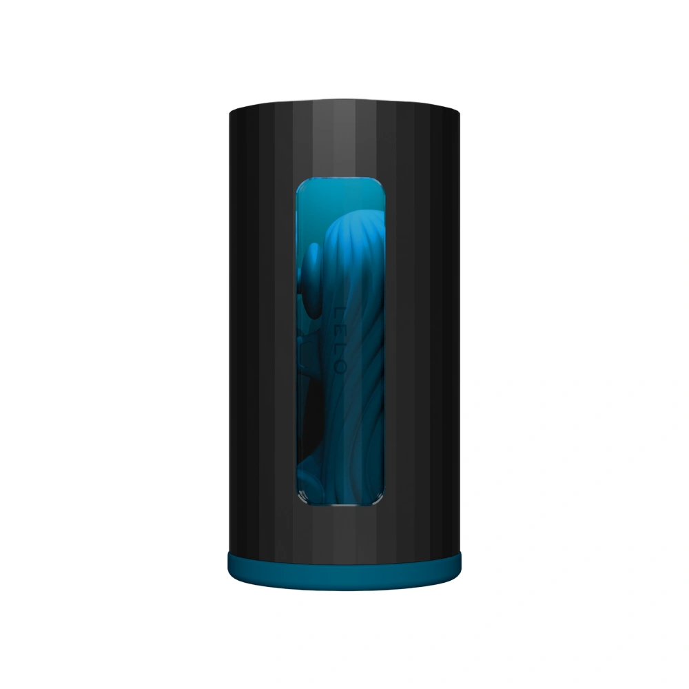Masturbateur Lelo F1s V3 Bleu : console de plaisir pour homme avec technologie SenSonic.