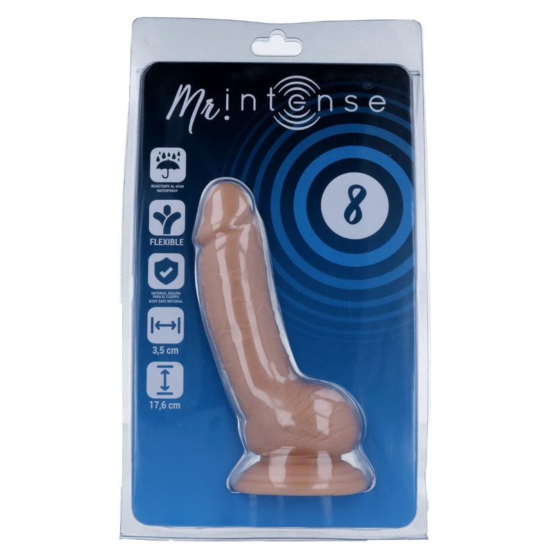 Godemichet 8 - Beige 17,6 cm