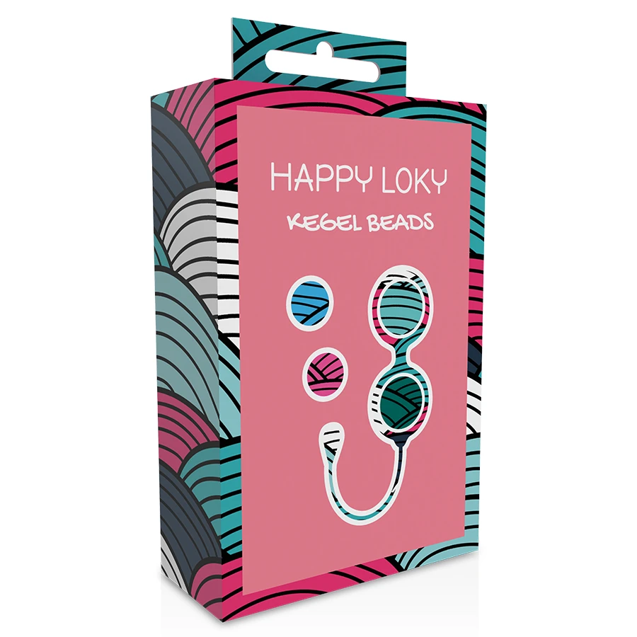 Kegel Beads - Bleu, Vert et Rose U