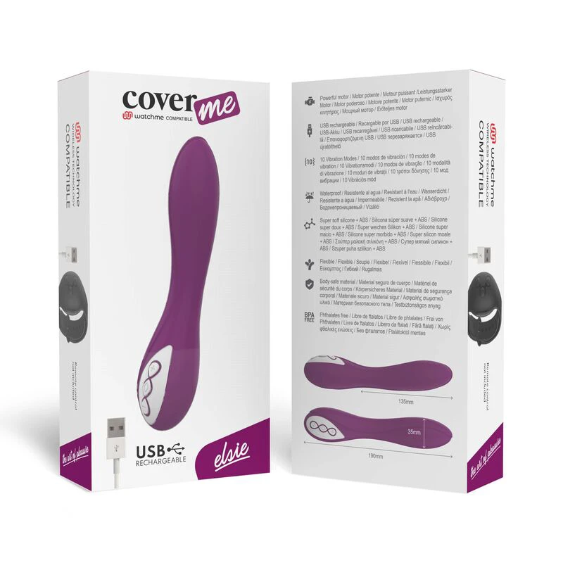 Vibromasseur Elsie - Violet U