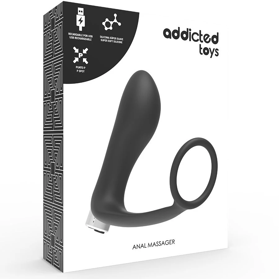 Plug Anal Anneau - Noir U