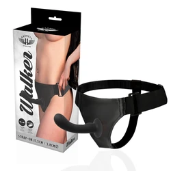 Gode Ceinture Walker - Noir 15,5 cm