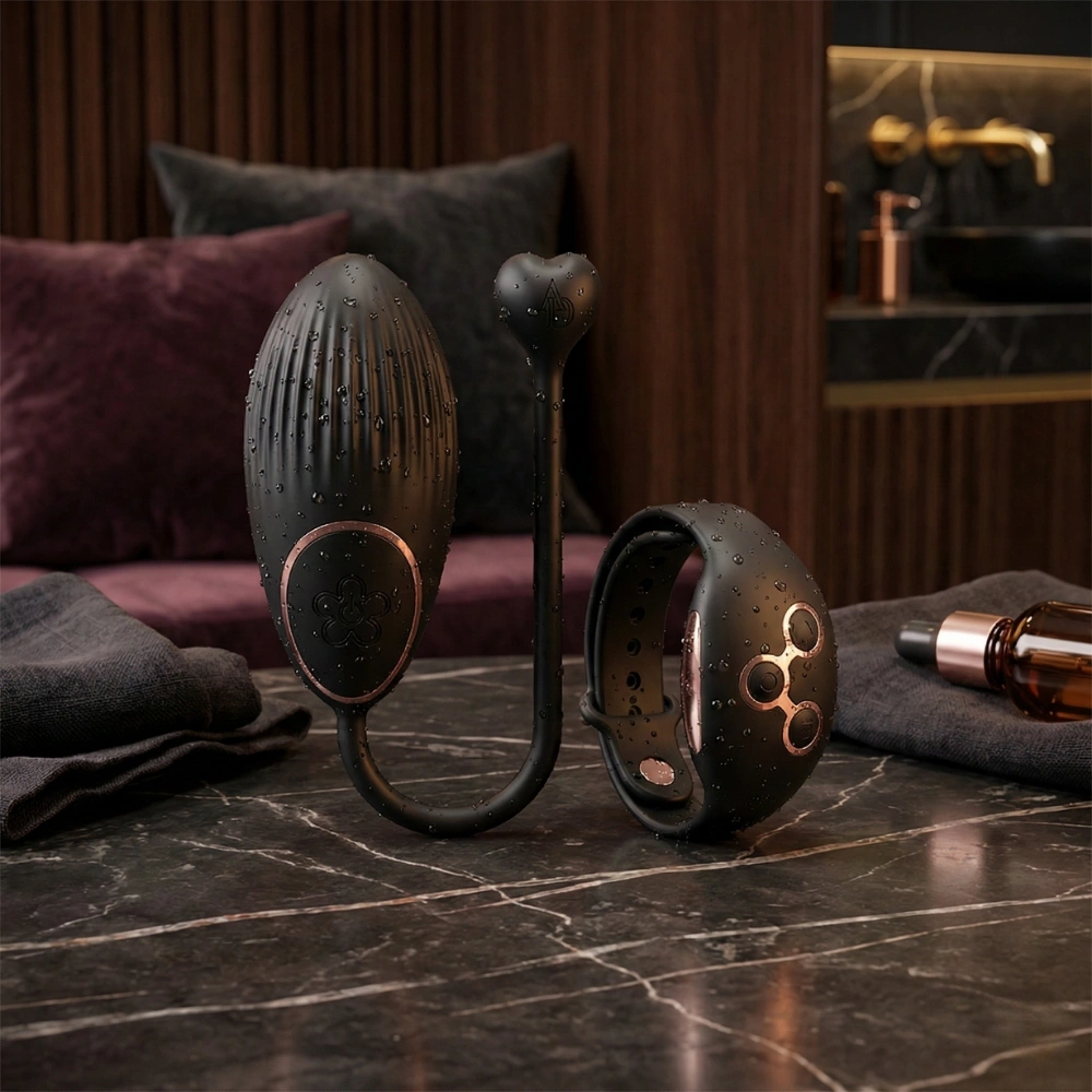 Stimulateur clitoridien et vaginal discret Annes Desire Egg avec télécommande sans fil.