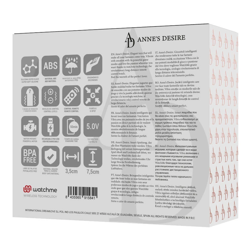 Oeuf Vibrant Watchme - Noir U