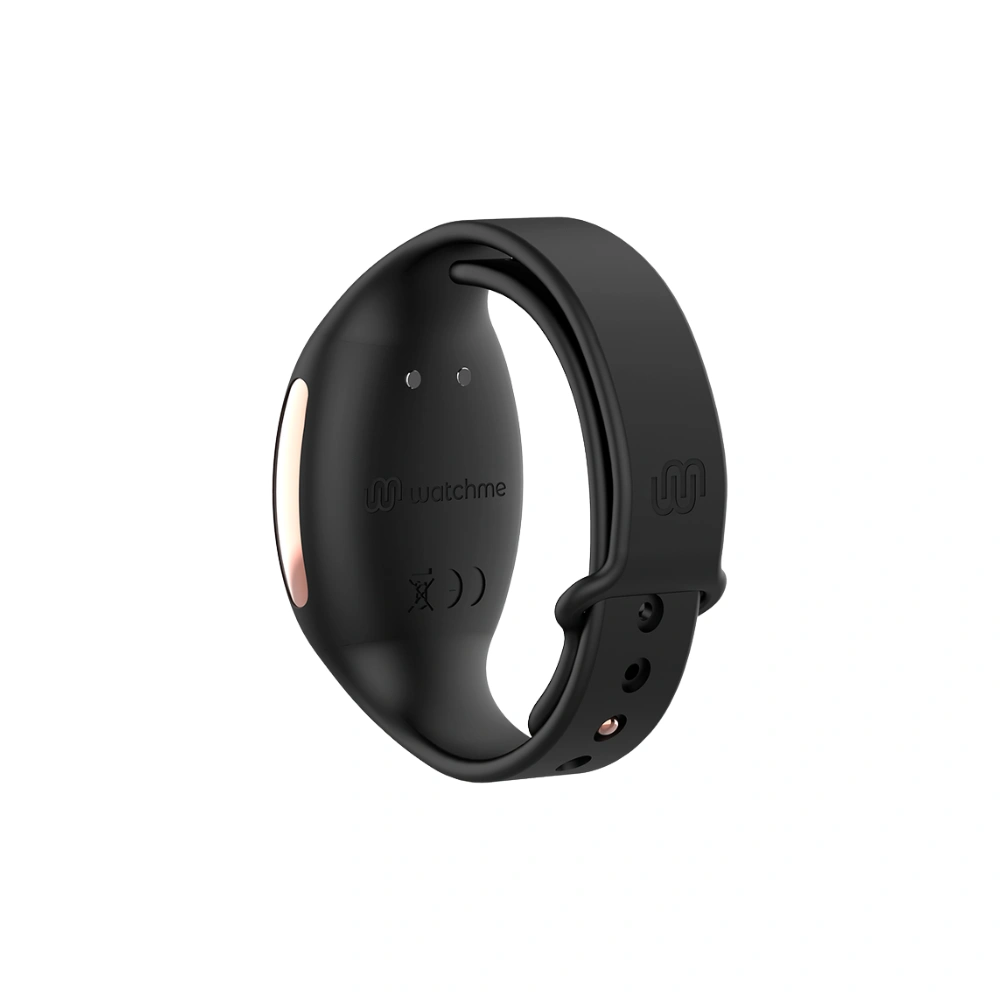 Bracelet ajustable et ergonomique de la télécommande montre Watchme pour sextoys.