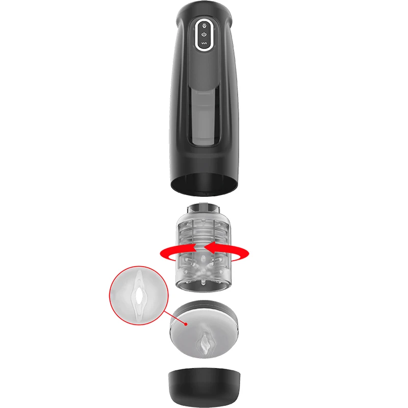 Masturbateur Tornado - Noir U