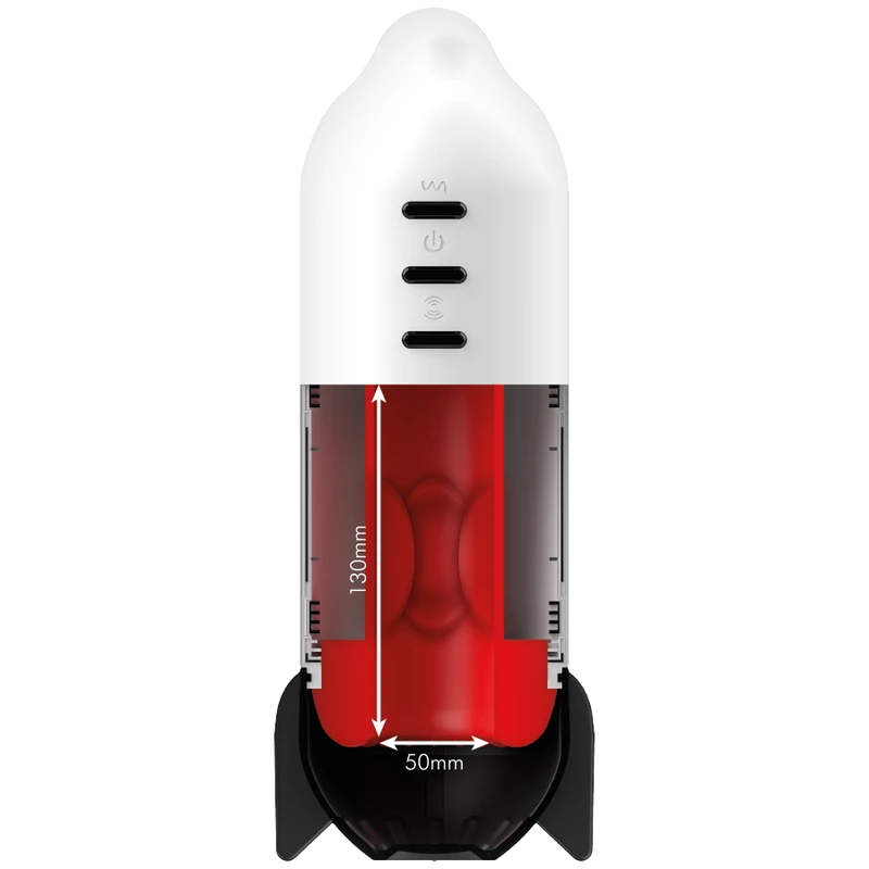 Masturbateur Rocket - Blanc U