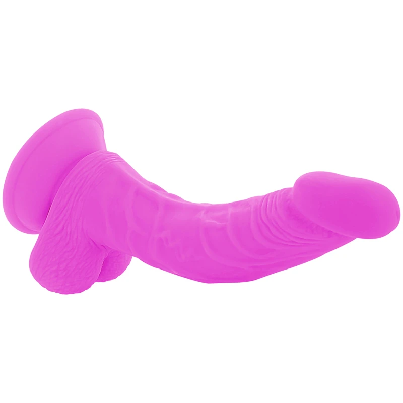 Dildo Vibrant Flexible - Violet 21,5 cm