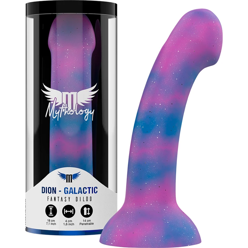 Dildo Galactique Dion - Violet 18 cm