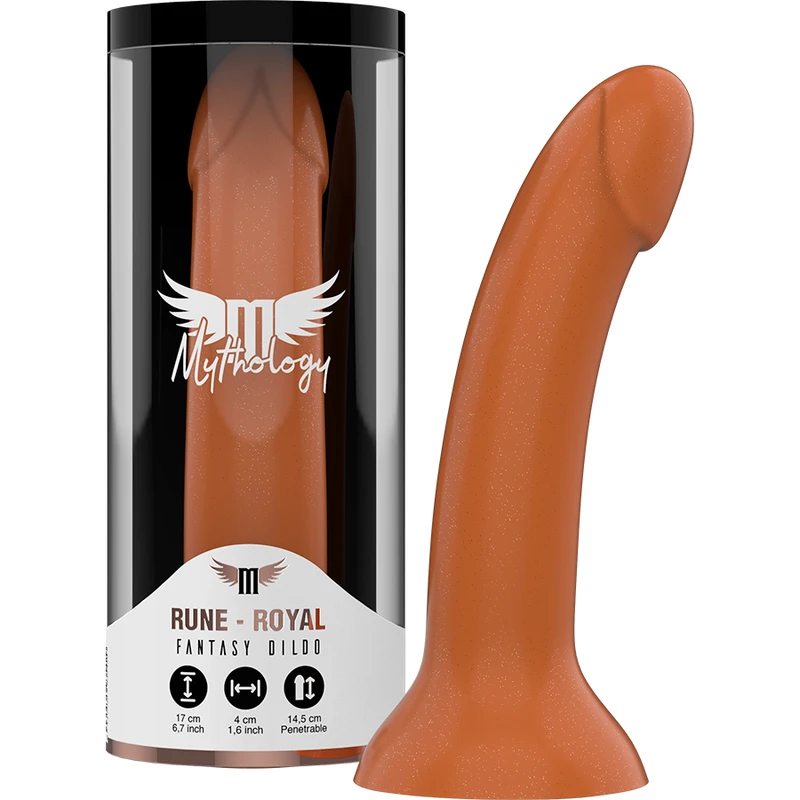 Dildo Rune Majestic - Marron 17 cm