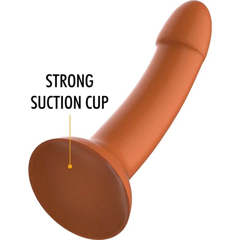 Dildo Rune Majestic - Marron 17 cm