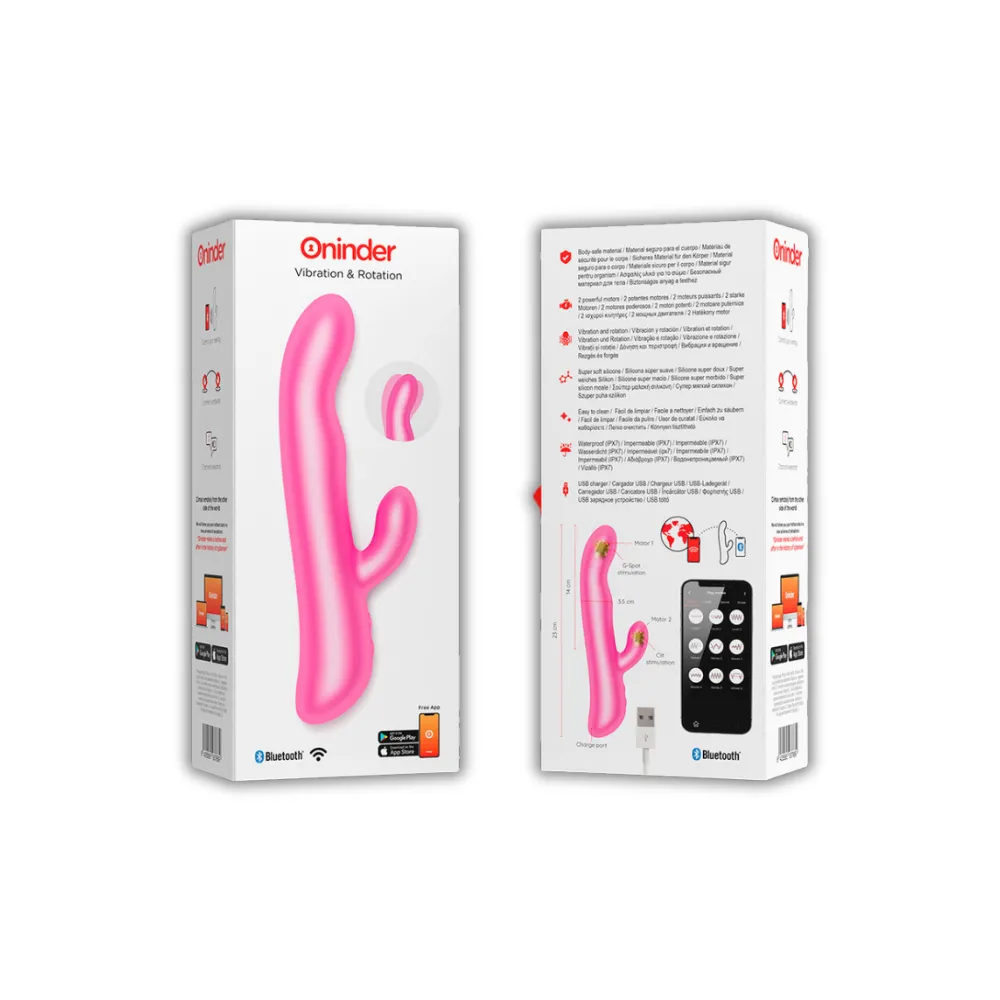 Vibromasseur Rabbit Olso Rose 6