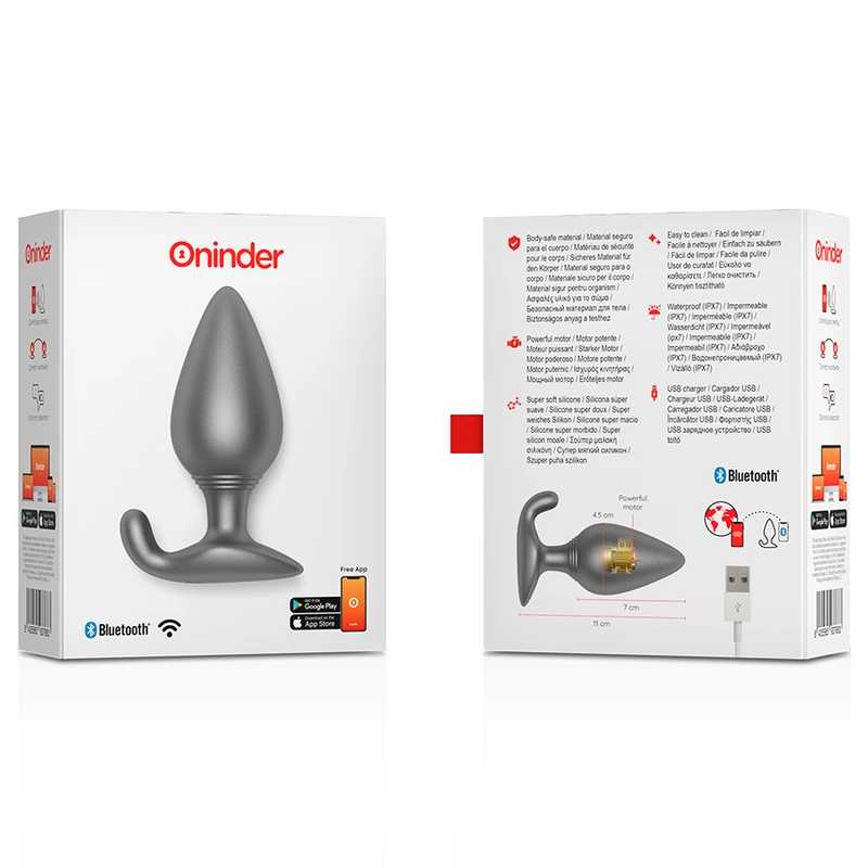 Plug Anal Rio - Gris U