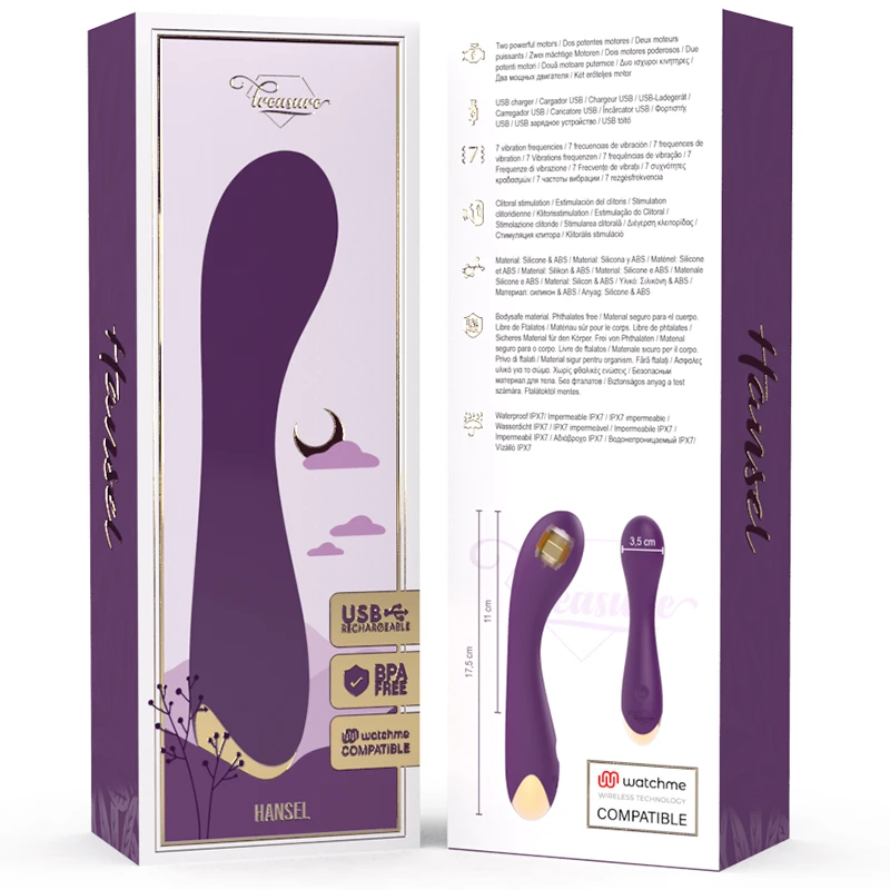 Vibromasseur Hensel - Violet U