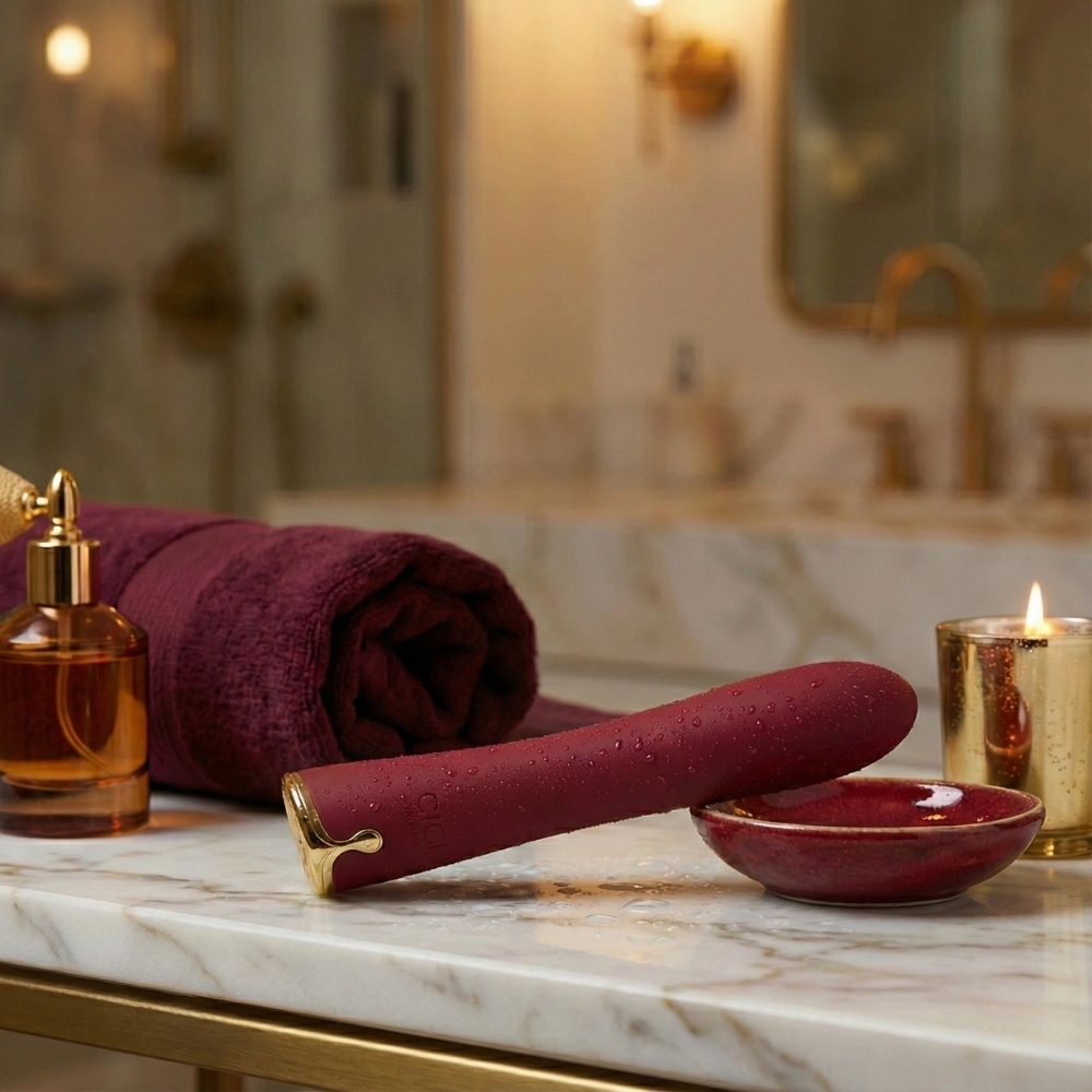 Vibromasseur premium Cici Beauty au design ergonomique pour le plaisir féminin.