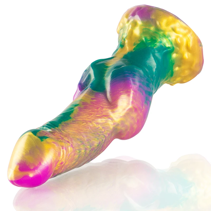 Dildo Iris - Arc en ciel 22,5 cm