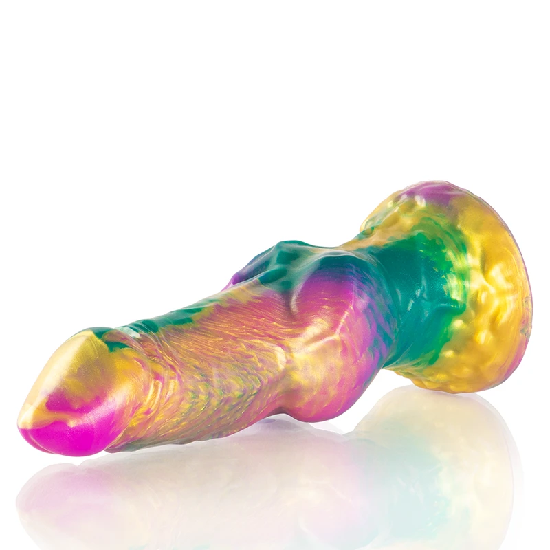 Dildo Iris - Arc en ciel 22,5 cm
