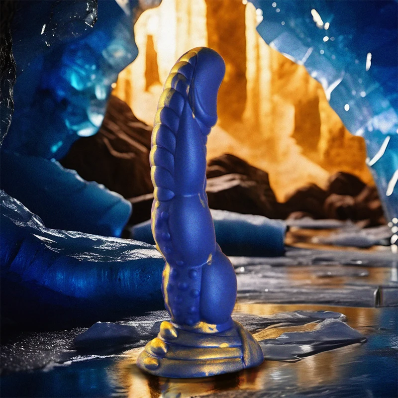 Dildo Poseidon - Bleu
Or 19,5 cm