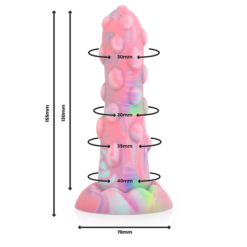 Dildo Nixie - Multi 15,5 cm