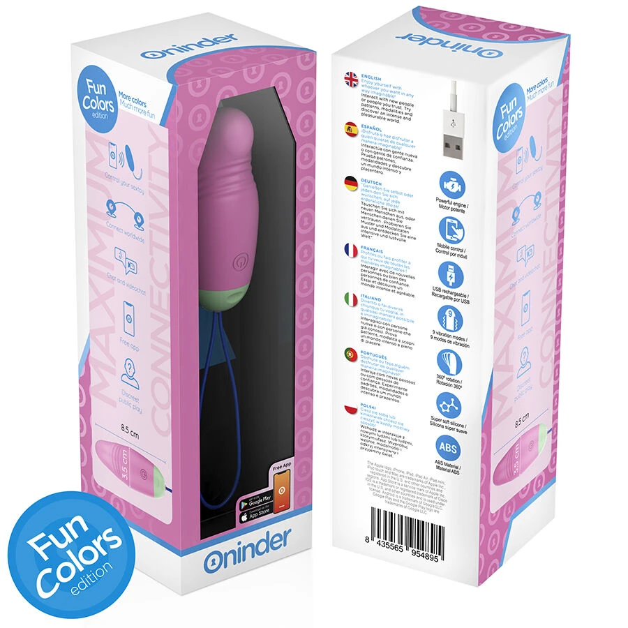 Oeuf Vibrant 360 - Rose U