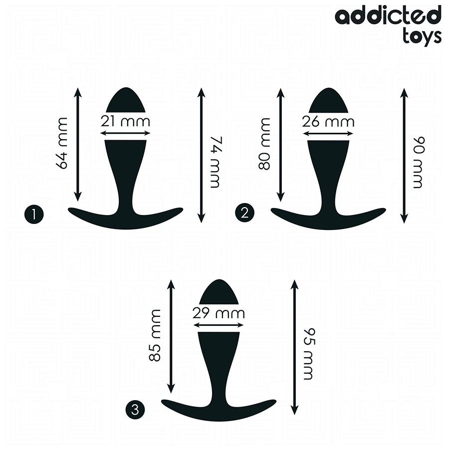 Lot Plug Anal - Noir U