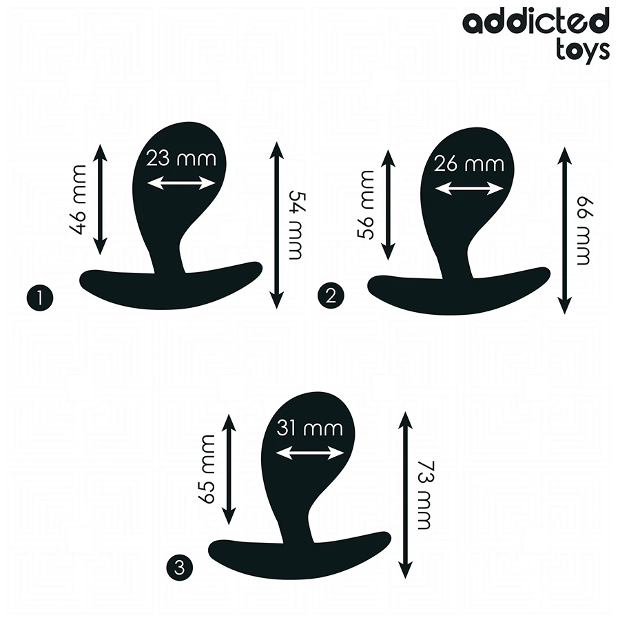 Kit Plug Anal - Noir U