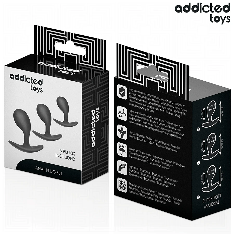 Kit Plug Anal - Noir U