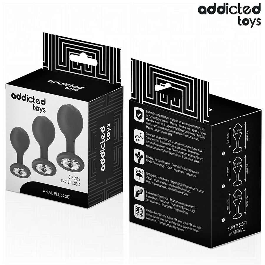 Set Plug Anal - Noir U