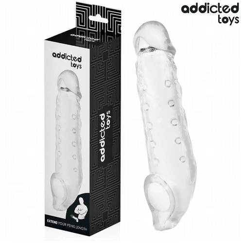 Manchon Penis Transparent - Transparent 27 cm