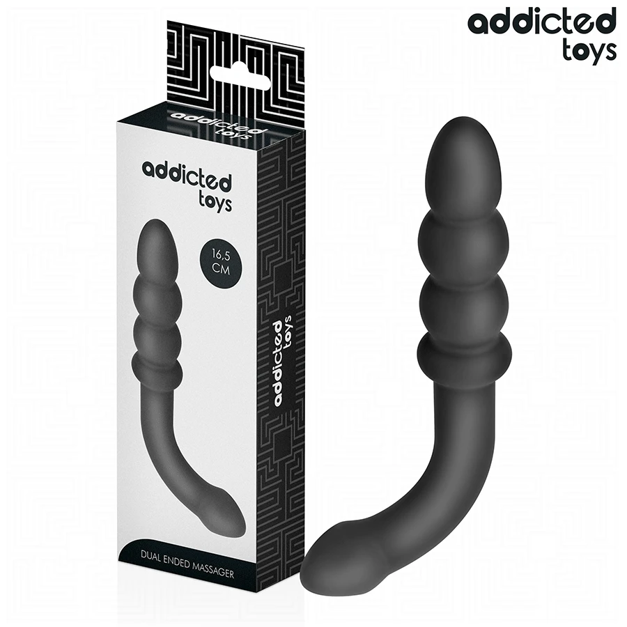 Masseur Anal Double - Noir U