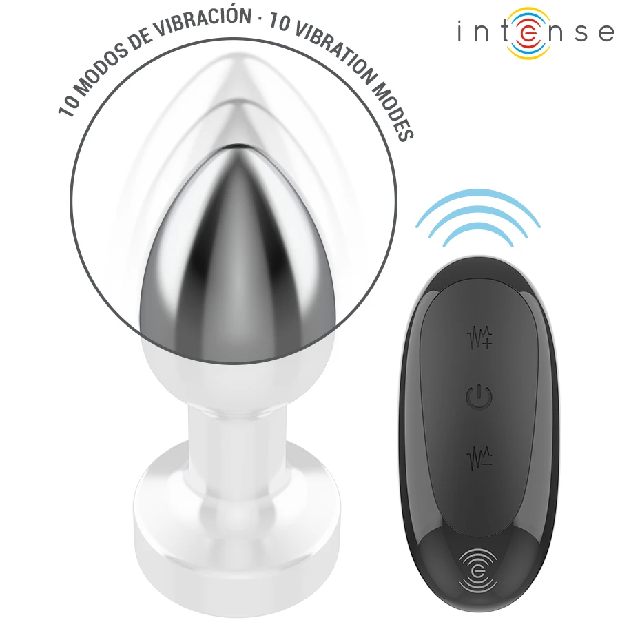 Plug Anal Metal 1 - Argent S