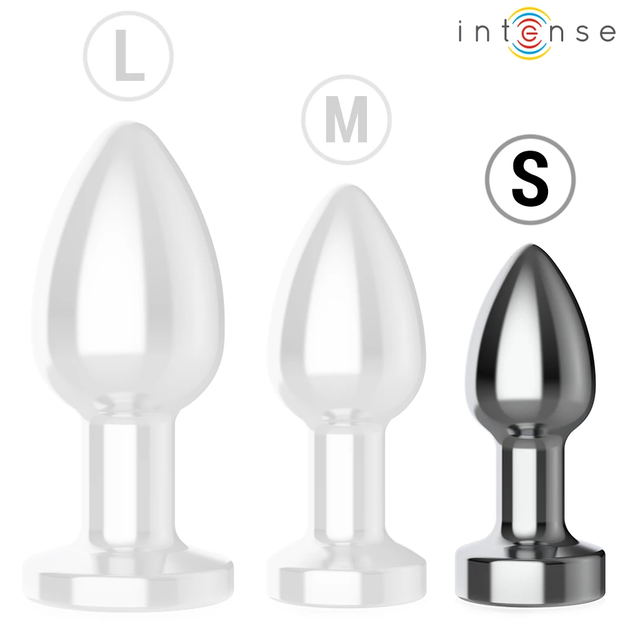 Plug Anal Metal 1 - Argent S