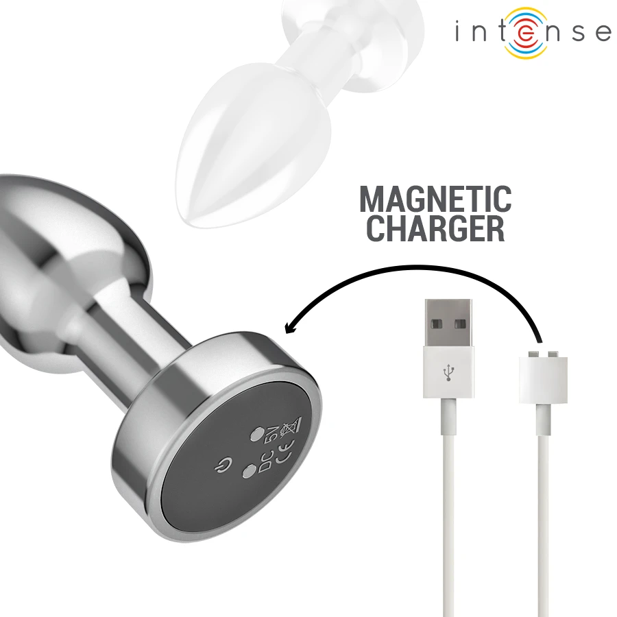 Plug Anal Metal 1 - Argent S