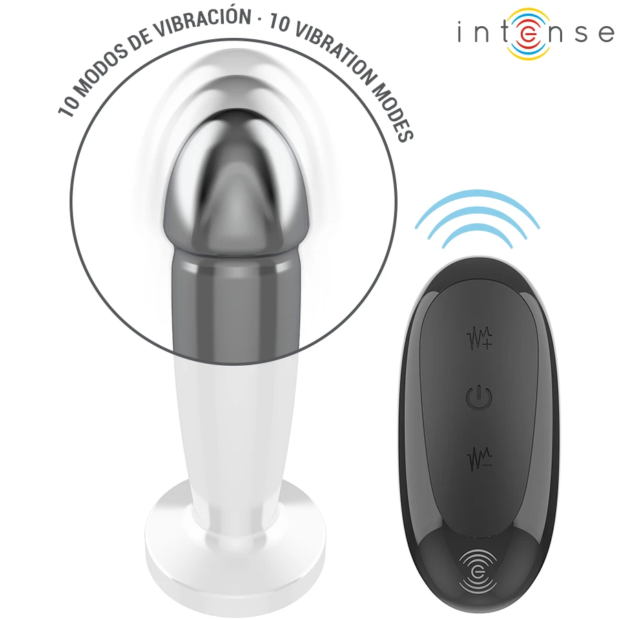 Plug Anal Metal 2 - Argent S