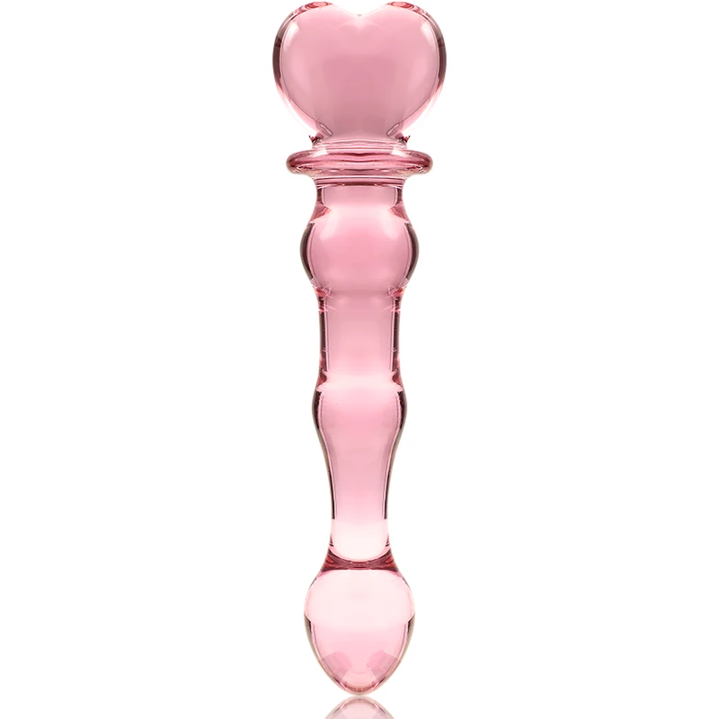 Dildo Coeur - Rose 20,5 cm