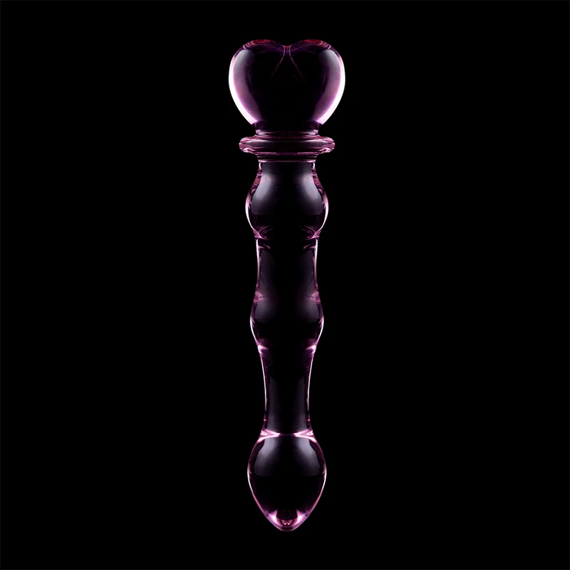 Dildo Coeur - Rose 20,5 cm