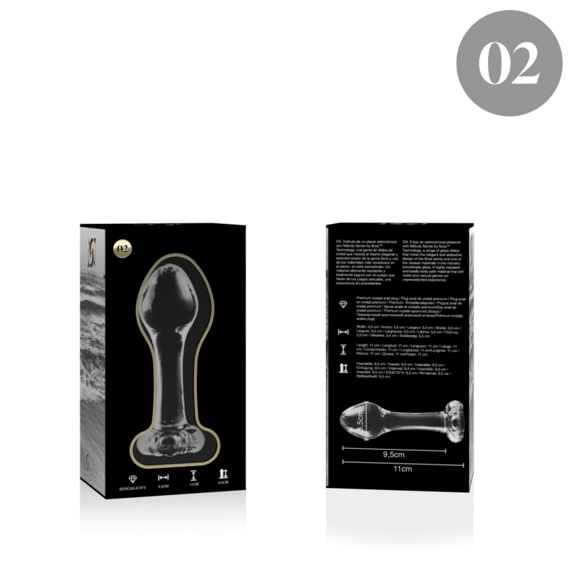 Plug Verre 2 - Transparent U