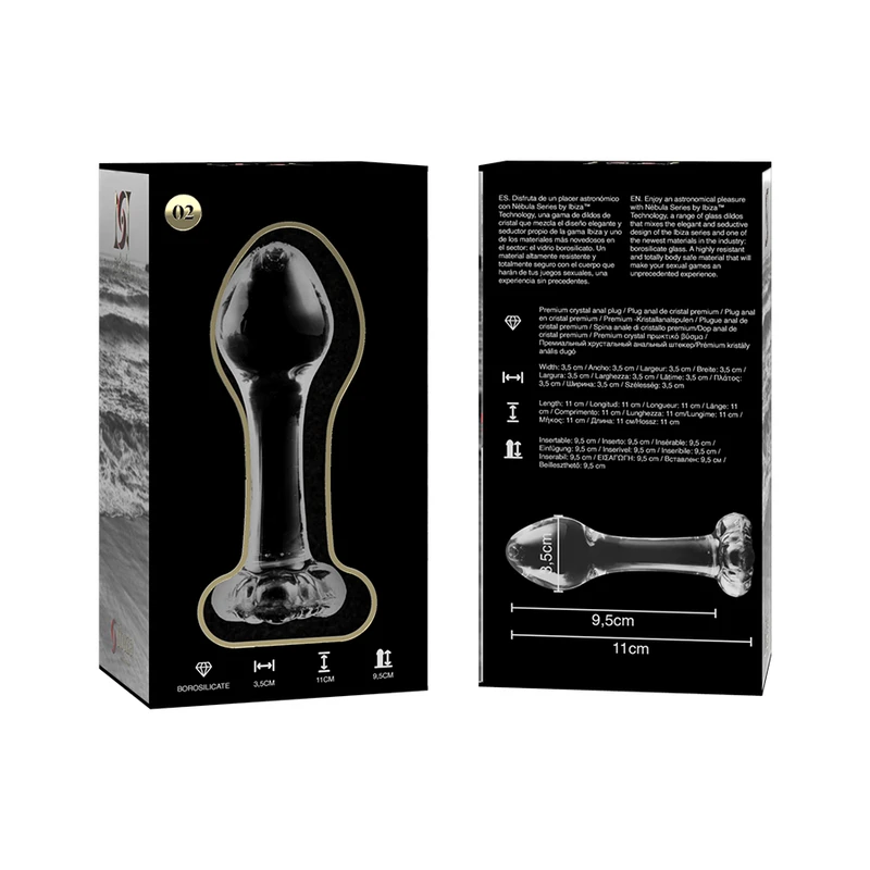 Plug Verre 2 - Transparent U