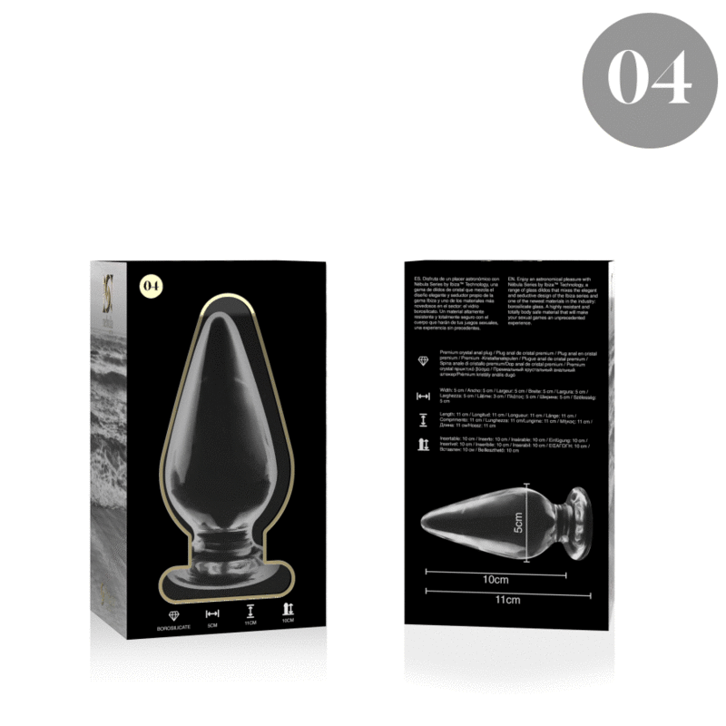 Plug Verre 4 - Transparent U