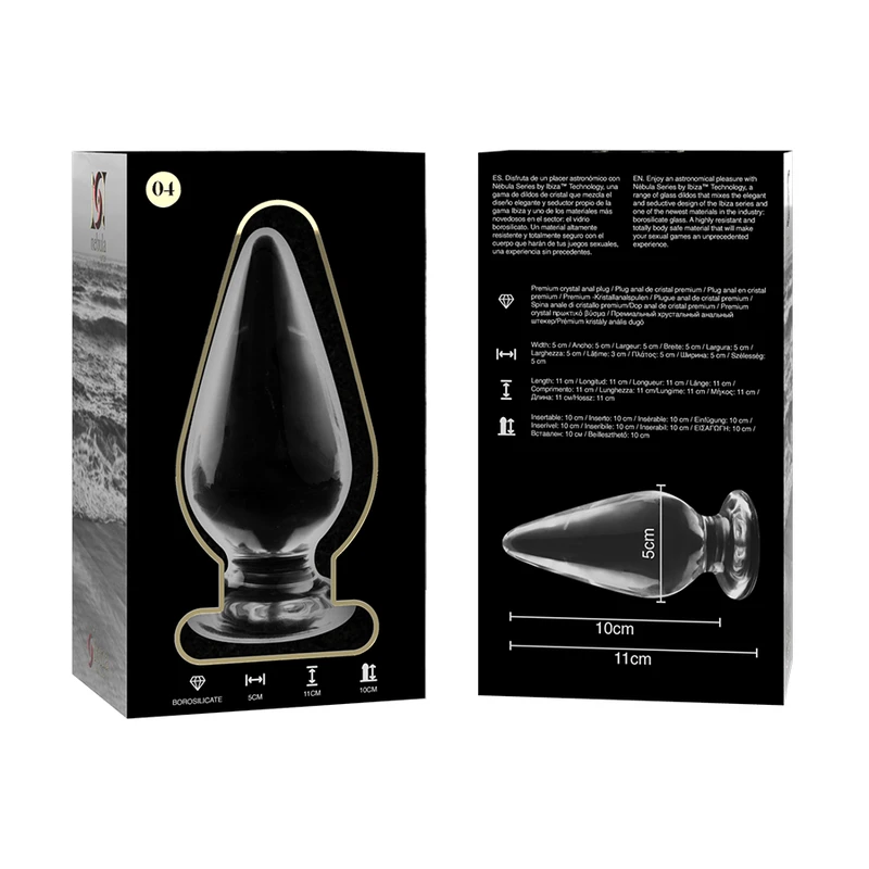 Plug Verre 4 - Transparent U