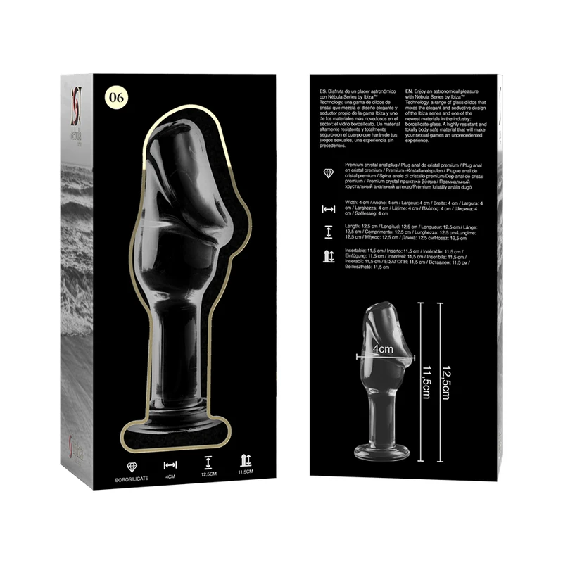 Plug Verre 6 - Transparent U