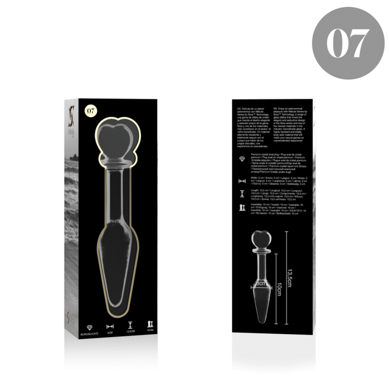 Plug Verre 7 - Transparent U